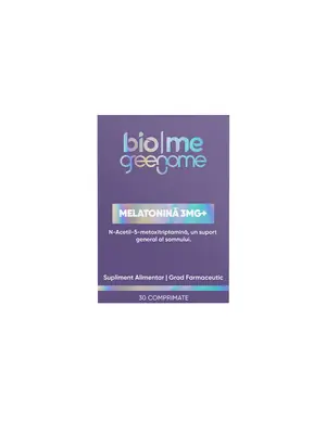 Melatonina 3mg+, 30 capsule